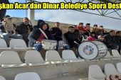 Başkan Saffet Acar’dan Dinar Belediye Spora Destek