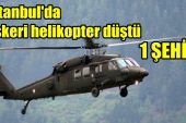İstanbul Sancaktepe’de askeri helikopter düştü !!