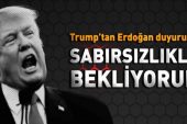 Trump: Erdoğan'la çok iyi bir görüşme yaptık