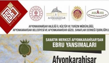 Afyon Ebru Festivali düzenlenecek