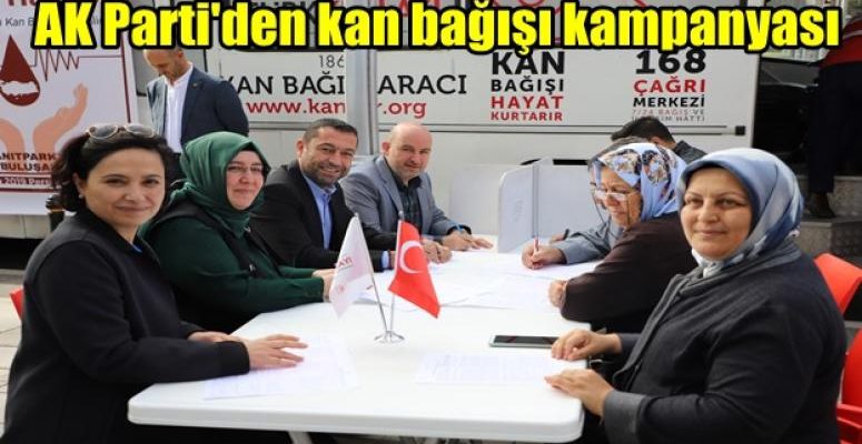 Afyonkarahisar AK Parti Teşkilatın’dan kan bağışı kampanyası