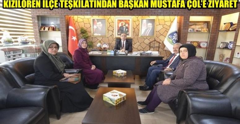 Kızılören Ak Parti İlçe Teşkilatı Mustafa Çöl’ü ziyaret etti