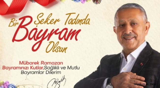 Mehmet Zeybek, 2020 yılı Ramazan Bayram Mesajı !! – BELEDİYELER