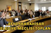 Afyonkarahisar Belediye meclisi toplandı – BELEDİYELER