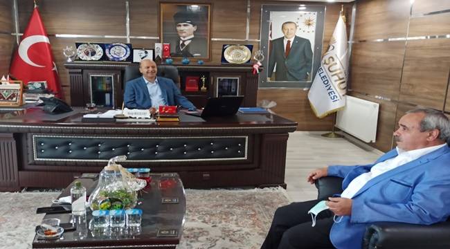 Başkan Ahmet Şahin’den, Şuhut Belediye Başkanına ziyaret ! – BELEDİYELER
