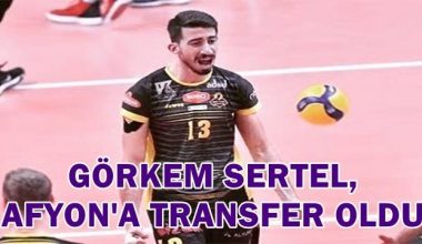 Görkem Sertel, Afyon’a Transfer oldu ! – SPOR