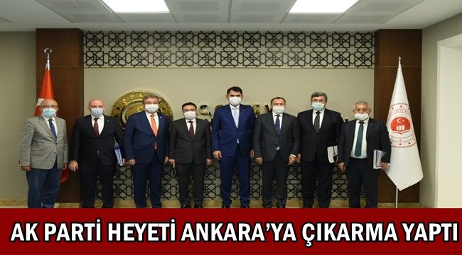 Afyon AK Parti heyeti Ankara’ya çıkarma yaptı – SİYASET