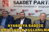 Afyon Saadet Partisi Basın Açıklaması yaptı !! – SİYASET