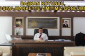 Başkan Koyuncu, “Sosyal markette limitimiz gönlümüz” – BELEDİYELER