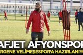 Afjet Afyonspor, Ergene Velimeşespor maçına hazırlanıyor