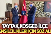 Mehmet Taytak, Kosgeb ilçe temsilcilikleri için söz aldı – Siyaset