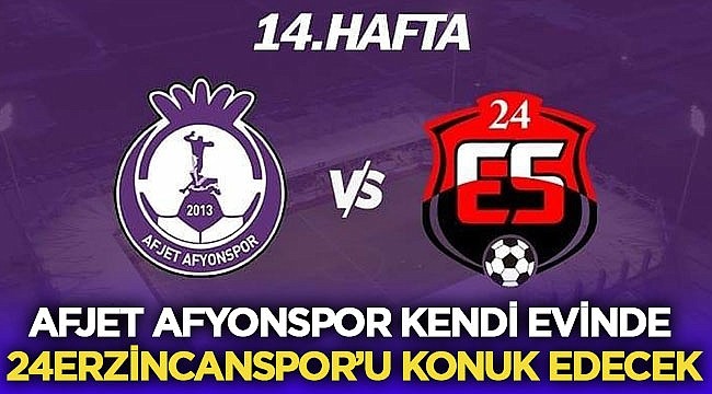Afjet Afyonspor – Anagold 24Erzincanspor maçı ne zaman, saat kaçta ve hangi kanalda canlı yayınlanacak – Spor
