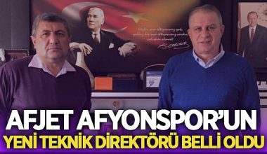 Afjet Afyonspor’da teknik direktörlüğe Bahaddin Güneş getirildi – Spor