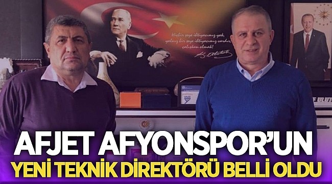 Afjet Afyonspor’da teknik direktörlüğe Bahaddin Güneş getirildi – Spor