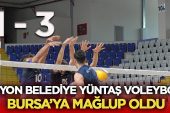Afyon Belediye Yüntaş, evinde Bursa’ya mağlup oldu – Spor