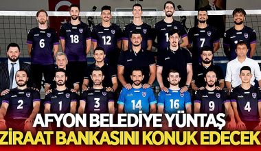 Afyon Belediye Yüntaş, Ziraat Bankasını konuk edecek – Spor